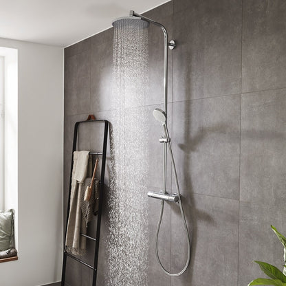 Coloana dus cu baterie si termostat Hansgrohe Crometta S 240 1jet