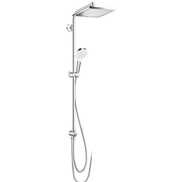 Coloana dus fara baterie Hansgrohe Crometta E EcoSmart, bara 105 cm