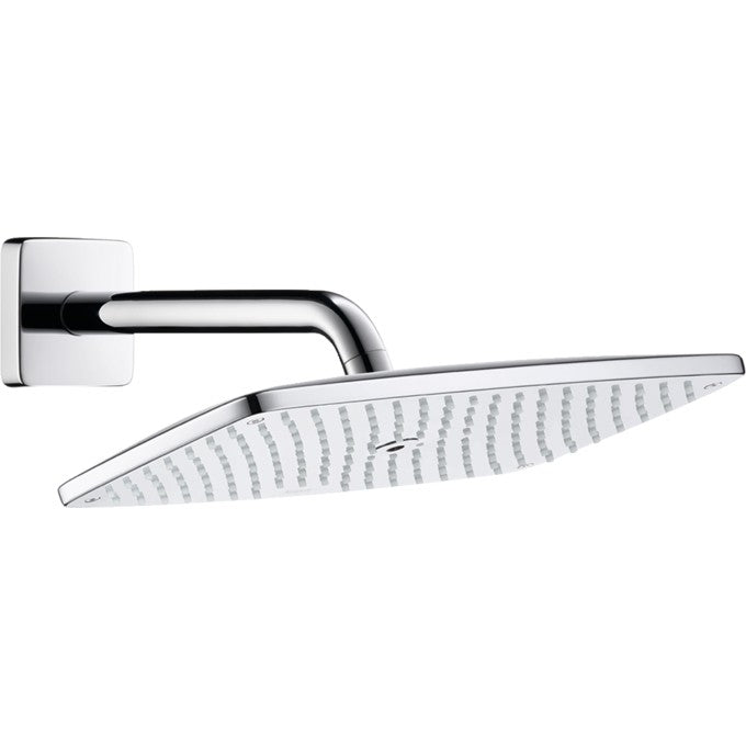 Palarie dus fix Hansgrohe Raindance E 360 Air 1 jet 1/2', cu brat orizontal 240 mm