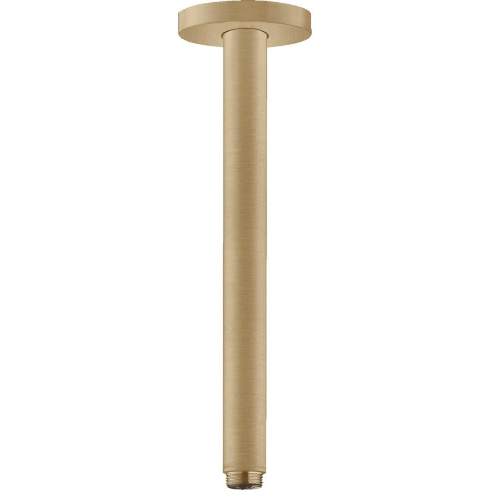 Brat dus fix Hansgrohe S, montaj pe tavan, 30 cm, bronz satinat