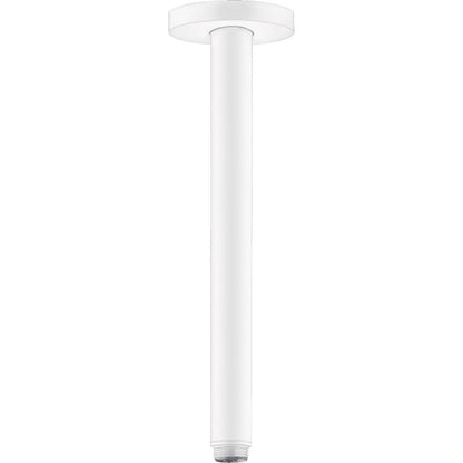 Brat dus fix Hansgrohe S, montaj pe tavan, 30 cm, alb mat