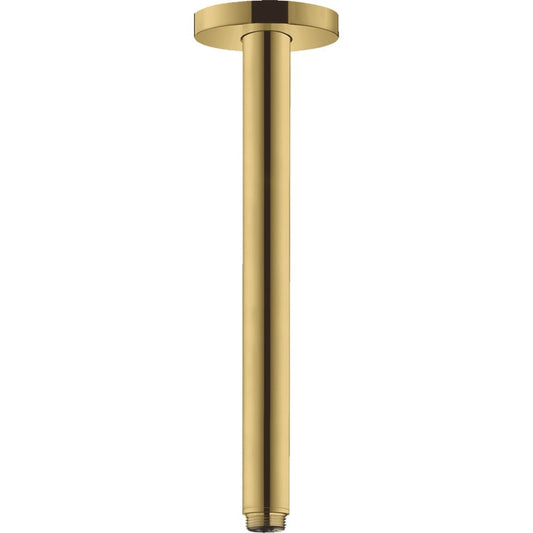 Brat dus fix Hansgrohe S, montaj pe tavan, 30 cm, auriu lucios