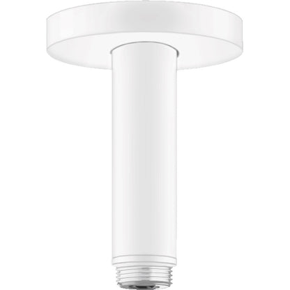 Brat dus fix Hansgrohe S, montaj pe tavan, 10 cm, alb mat