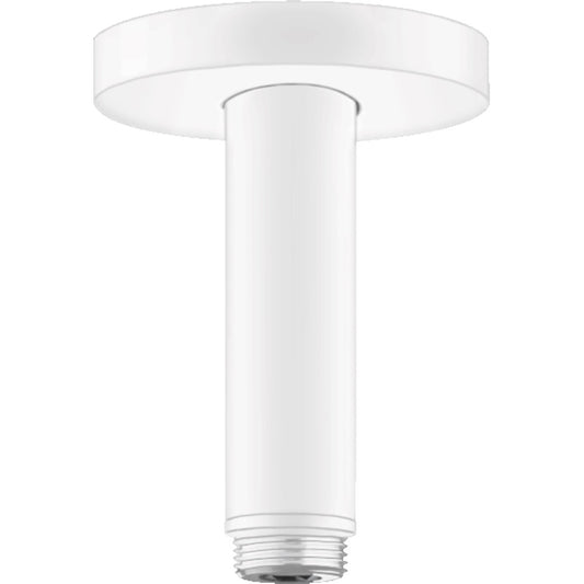 Brat dus fix Hansgrohe S, montaj pe tavan, 10 cm, alb mat