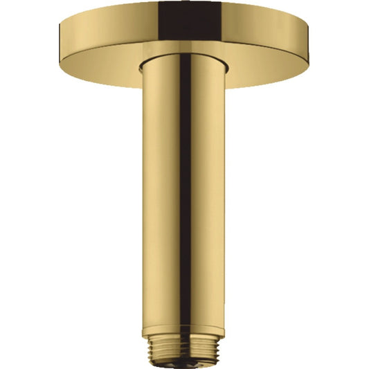 Brat dus fix Hansgrohe S, montaj pe tavan, 10 cm, auriu lucios