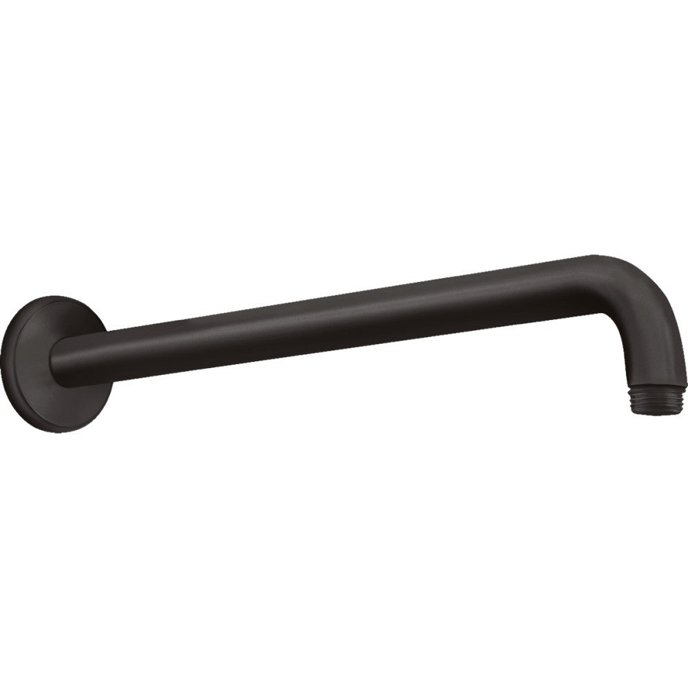 Brat dus fix Hansgrohe 39 cm, negru mat