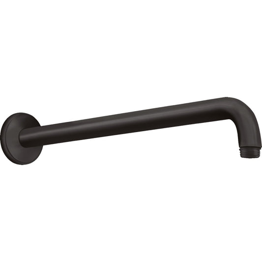 Brat dus fix Hansgrohe 39 cm, negru mat