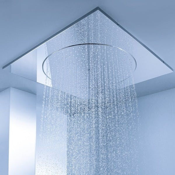 Palarie dus fix Grohe Rainshower F-Series, cu montaj pe tavan 25x25 cm