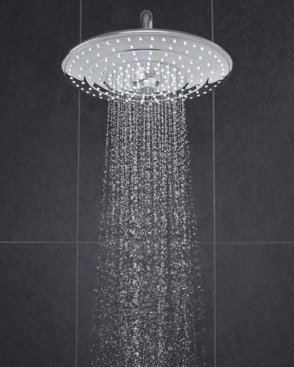 Coloana dus cu baterie cu termostat Grohe Euphoria System 260 cu pipa calda