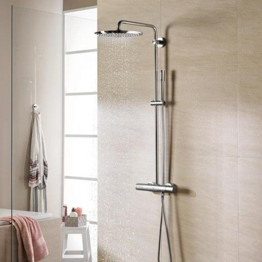 Palarie dus fix Grohe Rainshower Cosmopolitan 310, fara limitator, Ø31 cm