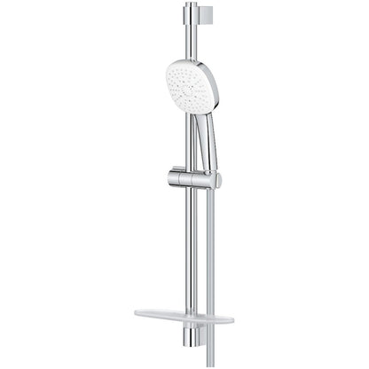 Grohe Tempesta Cube 110 Set dus cu bara 60 cm si savoniera 3 jeturi, crom