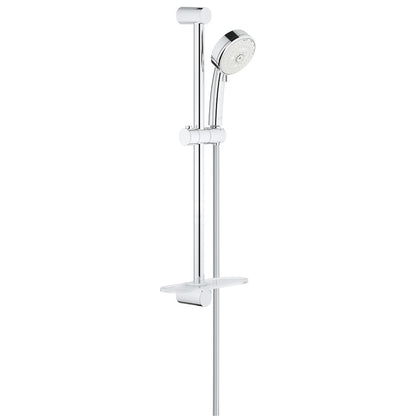 Grohe New Tempesta Cosmopolitan 100 Set dus cu bara 60 cm, savoniera, 4 jeturi