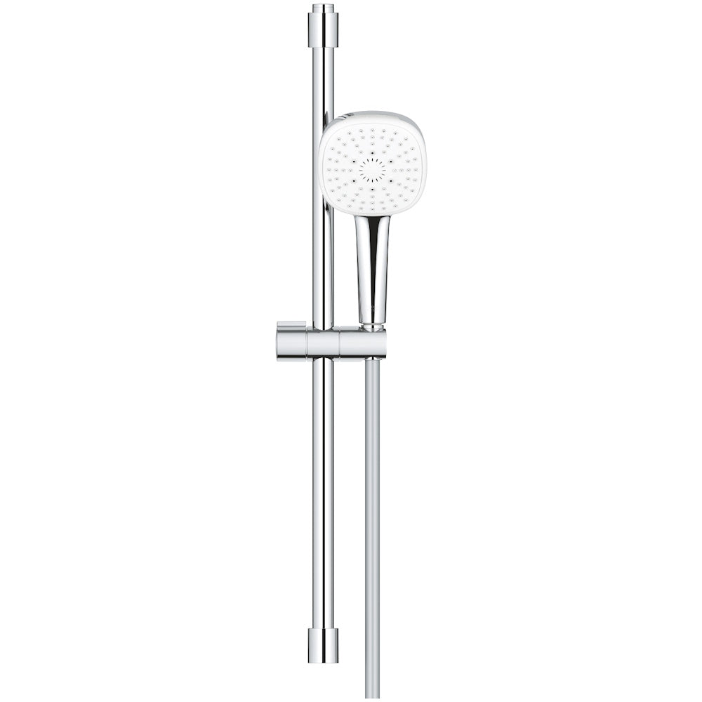 Grohe Tempesta Cube 110 Set dus cu bara 60 cm, 3 jeturi