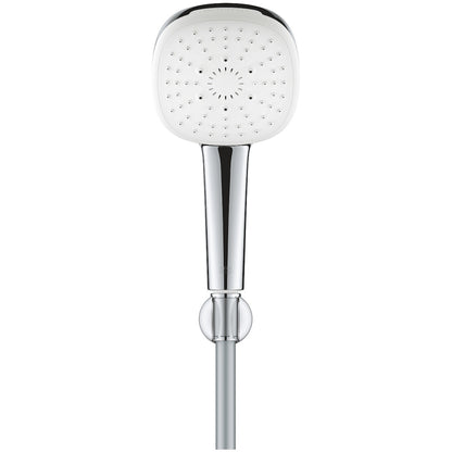 Grohe Tempesta Cube 110 Set dus cu suport fix, 3 jeturi crom