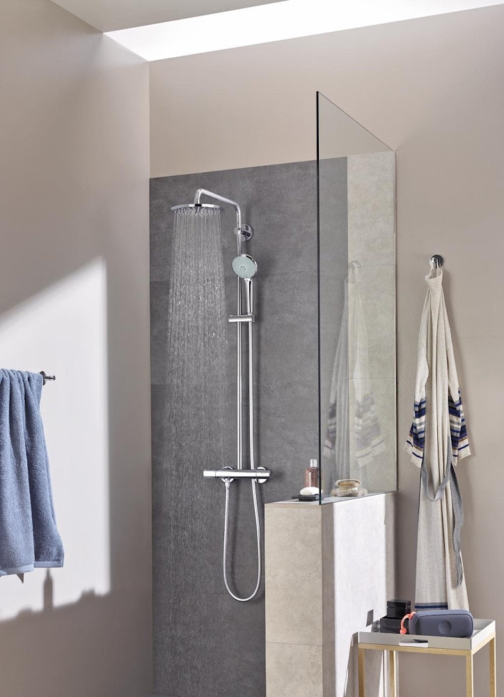 Coloana dus cu baterie si termostat Grohe Euphoria System 260