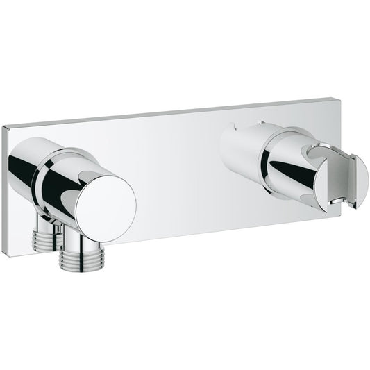 Grohe Grohtherm F Cot de iesire dus cu suport integrat