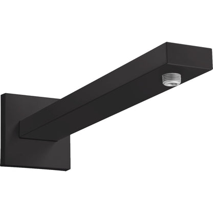 Brat dus fix Hansgrohe patrat 39 cm, negru mat