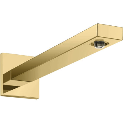 Brat dus fix Hansgrohe patrat 39 cm, auriu lucios