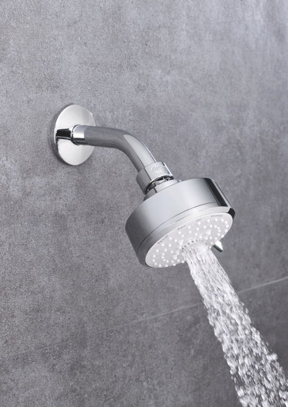 Palarie dus fix Grohe New Tempesta Cosmopolitan 100, Ø10 cm cu brat, 4 jeturi