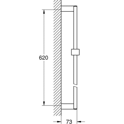 Grohe Euphoria Cube Bara de dus 600 mm