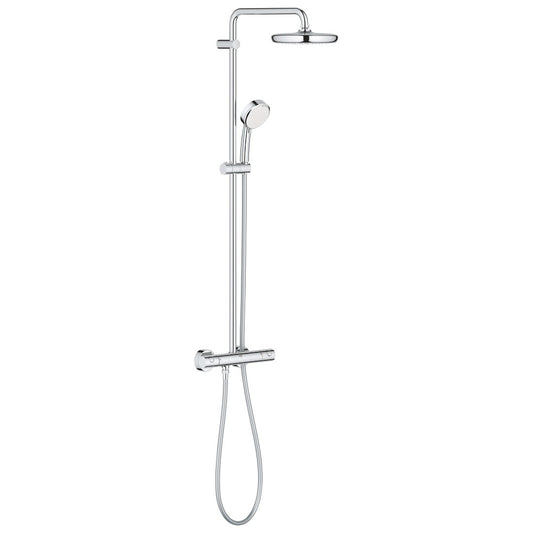 Coloana dus cu baterie si termostat Grohe New Tempesta Cosmopolitan 210
