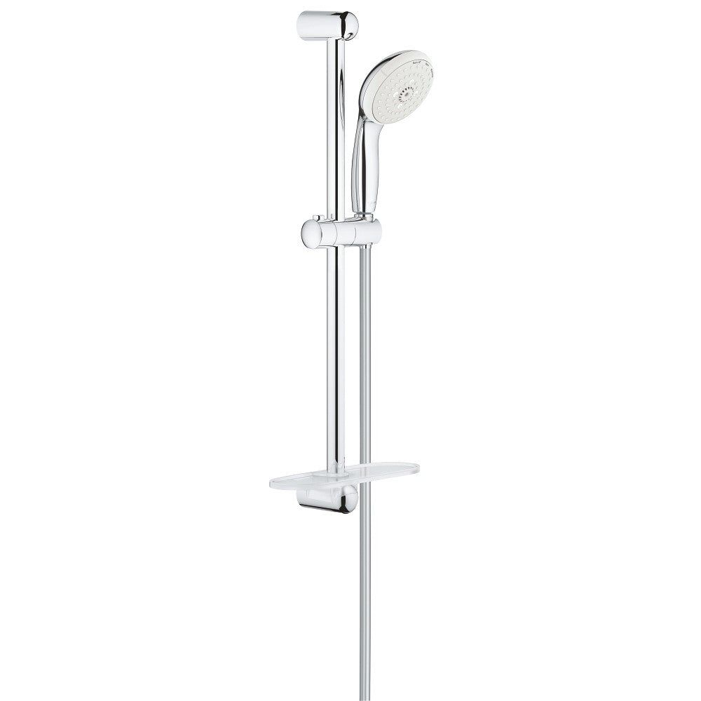 Grohe New Tempesta 100 Set dus cu bara 60 cm, savoniera, 3 jeturi