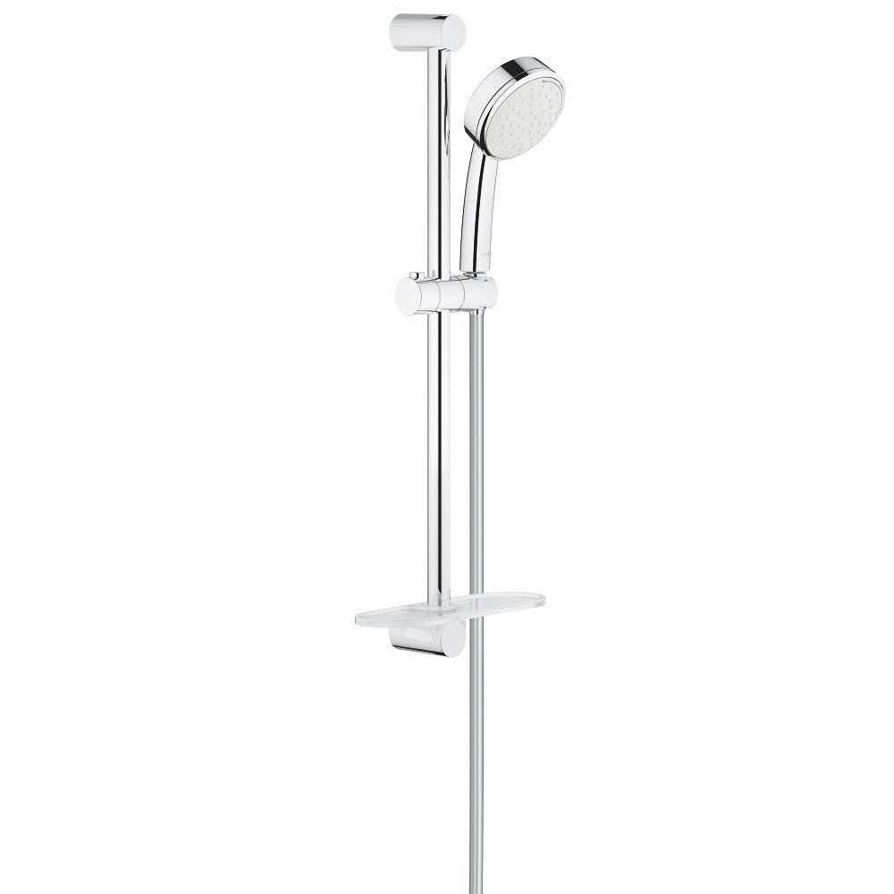 Grohe New Tempesta Cosmopolitan 100 Set dus cu bara 60 cm, savoniera, 2 jeturi