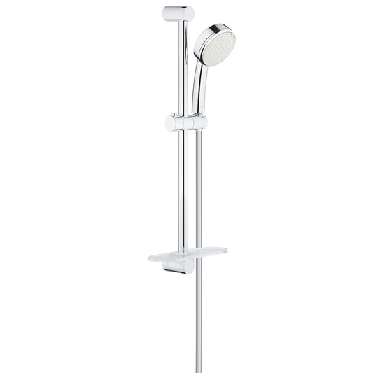 Grohe New Tempesta Cosmopolitan 100 Set dus cu bara 60 cm, savoniera, 2 jeturi