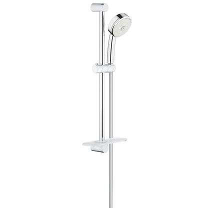 Grohe New Tempesta Cosmopolitan 100 Set dus cu bara 60 cm, savoniera, 3 jeturi