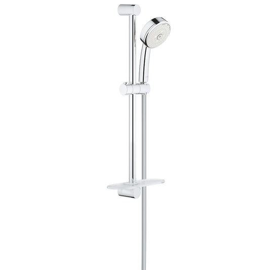 Grohe New Tempesta Cosmopolitan 100 Set dus cu bara 60 cm, savoniera, 3 jeturi