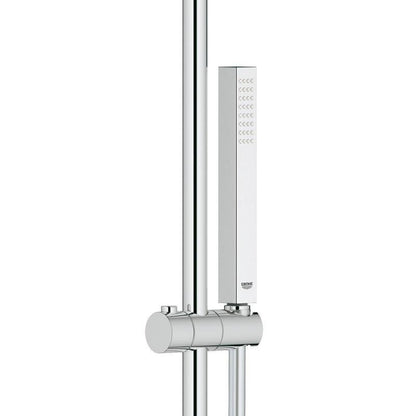 Coloana dus cu baterie si termostat Grohe Euphoria Cube 150