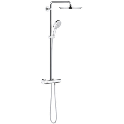 Coloana dus cu baterie si termostat Grohe Rainshower SmartActive 310, crom