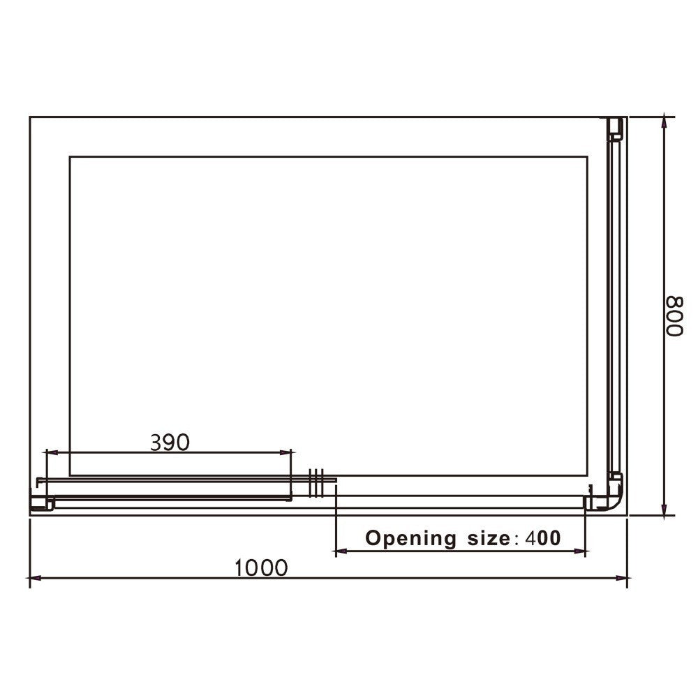Set promo Cabina dus dreptunghiulara cu usa glisanta Belform Clear 100x80 cm si cadita