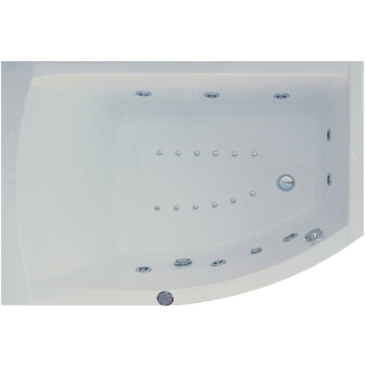 Belform Magnus Cada hidromasaj DuoLight-S3 160x115 cm