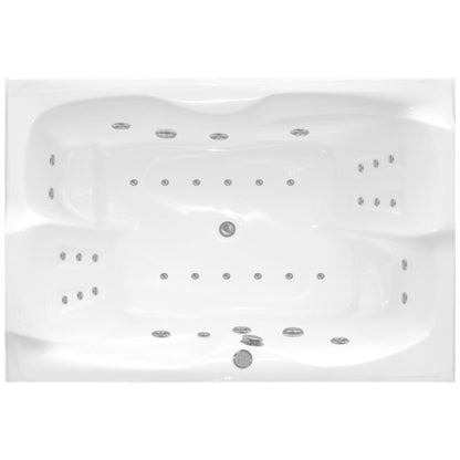 Belform Duo Cada hidromasaj DuoLight-S3 + 2 seturi masaj dorsal, 168x126 cm