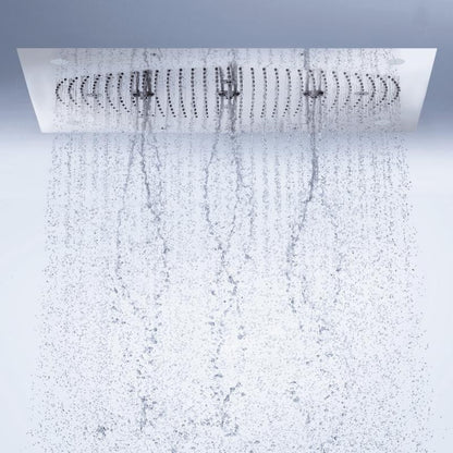 Palarie dus fix Hansgrohe Raindance Rainmaker, 68x46 cu lumina