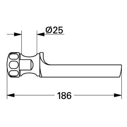 Grohe Relexa Savoniera, transparent/crom