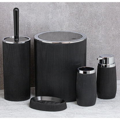 Bemeta Home Set de accesorii 5 in 1, negru