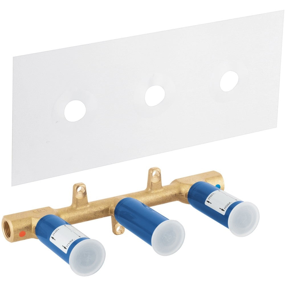 Grohe Corp incastrat pentru baterie lavoar dubla comanda, montaj la 43-85 mm