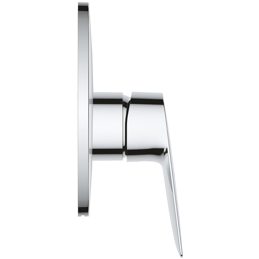 Grohe BauEdge Baterie de dus incastrata, set complet