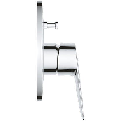 Grohe BauEdge Baterie cada dus monocomanda incastrata, set complet