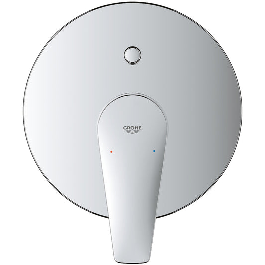 Grohe BauEdge Baterie cada dus monocomanda incastrata, set complet