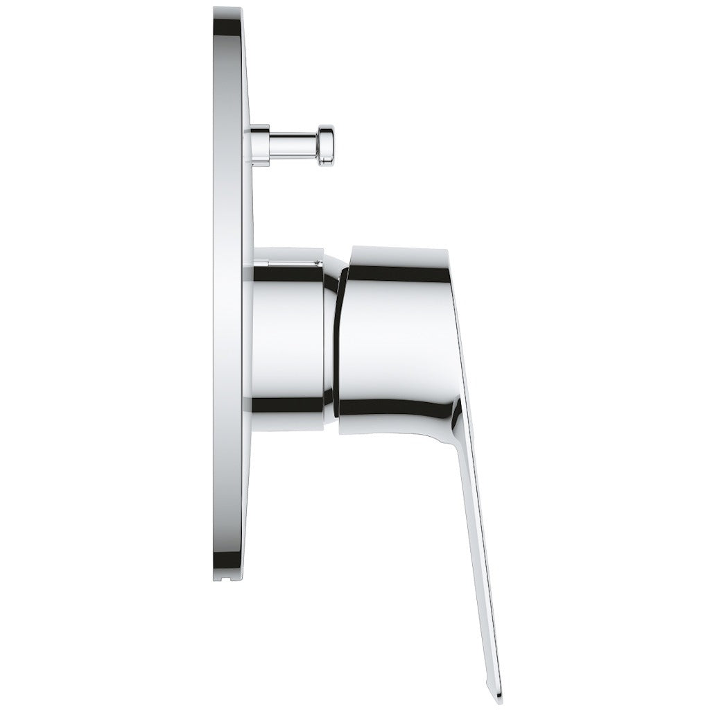 Grohe BauLoop Baterie cada dus incastrata, crom