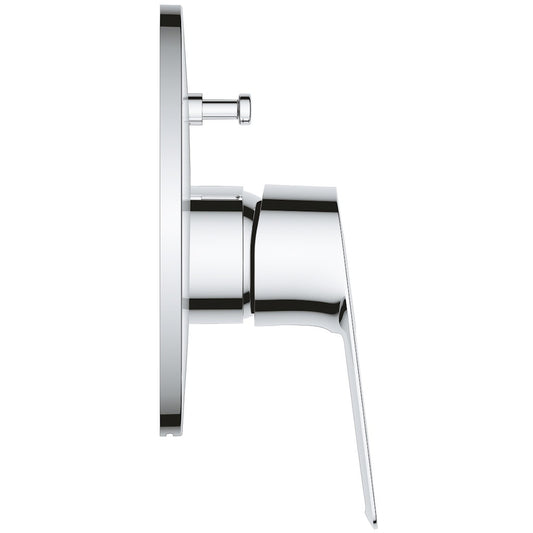 Grohe BauLoop Baterie cada dus incastrata, crom