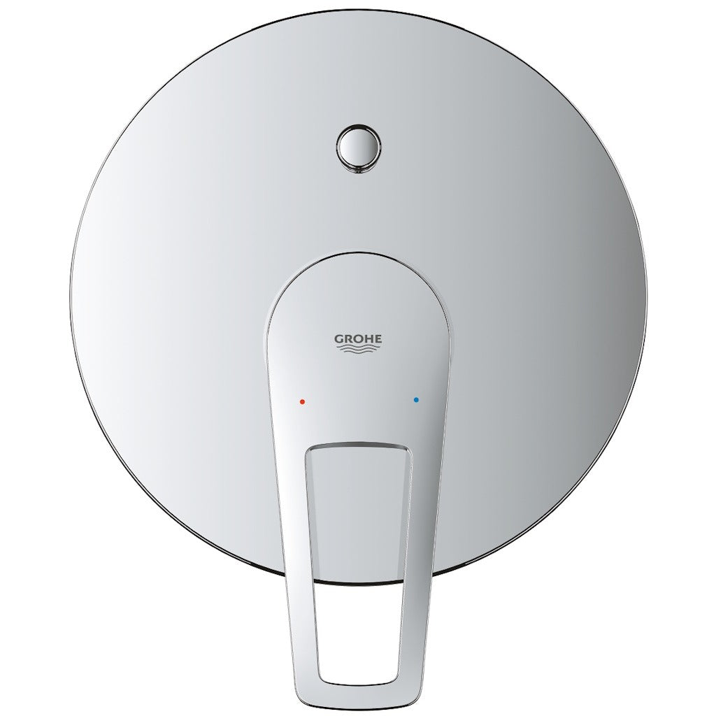 Grohe BauLoop Baterie cada dus incastrata, crom