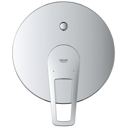 Grohe BauLoop Baterie cada dus incastrata, crom