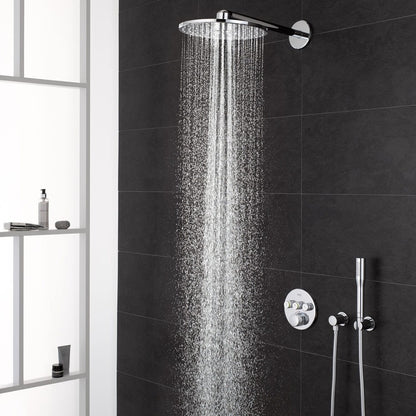 Grohe Grohtherm SmartControl Baterie dus cu termostat cu 3 iesiri, rotunda