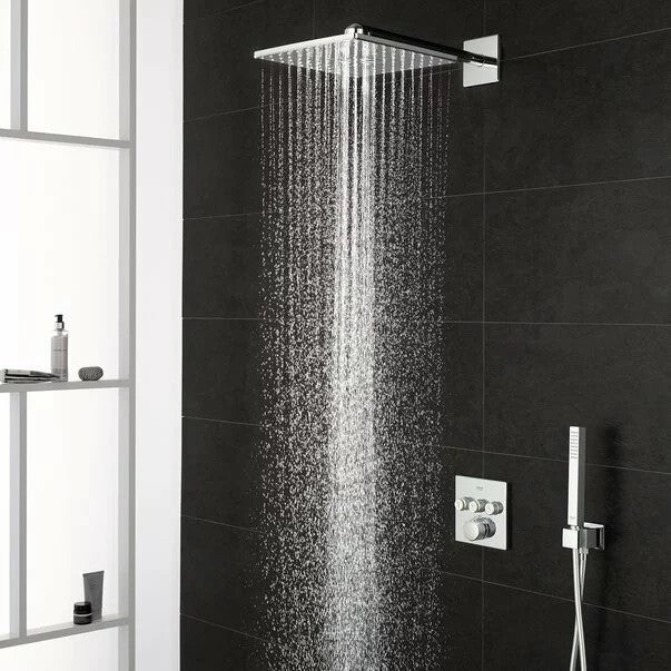 Grohe Grohtherm SmartControl Baterie dus cu termostat cu 3 iesiri, patrata