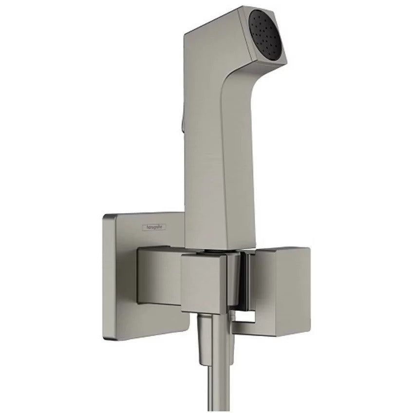 Hansgrohe S EcoSmart Dus igienic cu furtun si suport, crom periat