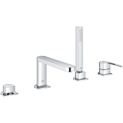 Grohe Plus Baterie cada dus monocomanda cu set dus, 4 orificii, crom